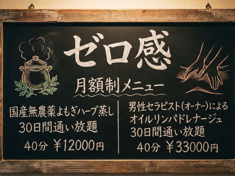 サブスク個室サロン　ゼロ感の画像